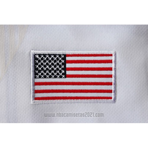 Camiseta USA 2012 Kyrie Irving #23 Blanco